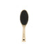 Boar Hair Brush Kit in Cream — brush, cleaning rake, and drawstring bag