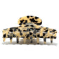 Darcy 12 Appaloosa claw clip alternate angle — premium Italian Mazzucchelli acetate XL clip for thick, long hair