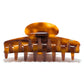 Darcy 12 Maple claw clip alternate angle — premium Italian Mazzucchelli acetate XL clip for thick, long hair