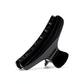 Bambi 8 claw clip in Piano Black — medium jet-black cellulose acetate hair clip handmade in France