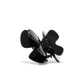 Phoebe 6 Piano Black claw clip detail — Meera Studio Line, polished slim silhouette